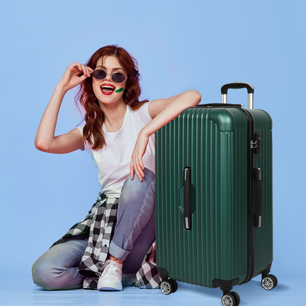 Slimbridge 28" Trunk Luggage Travel Green 28 inch-1942352945236545542