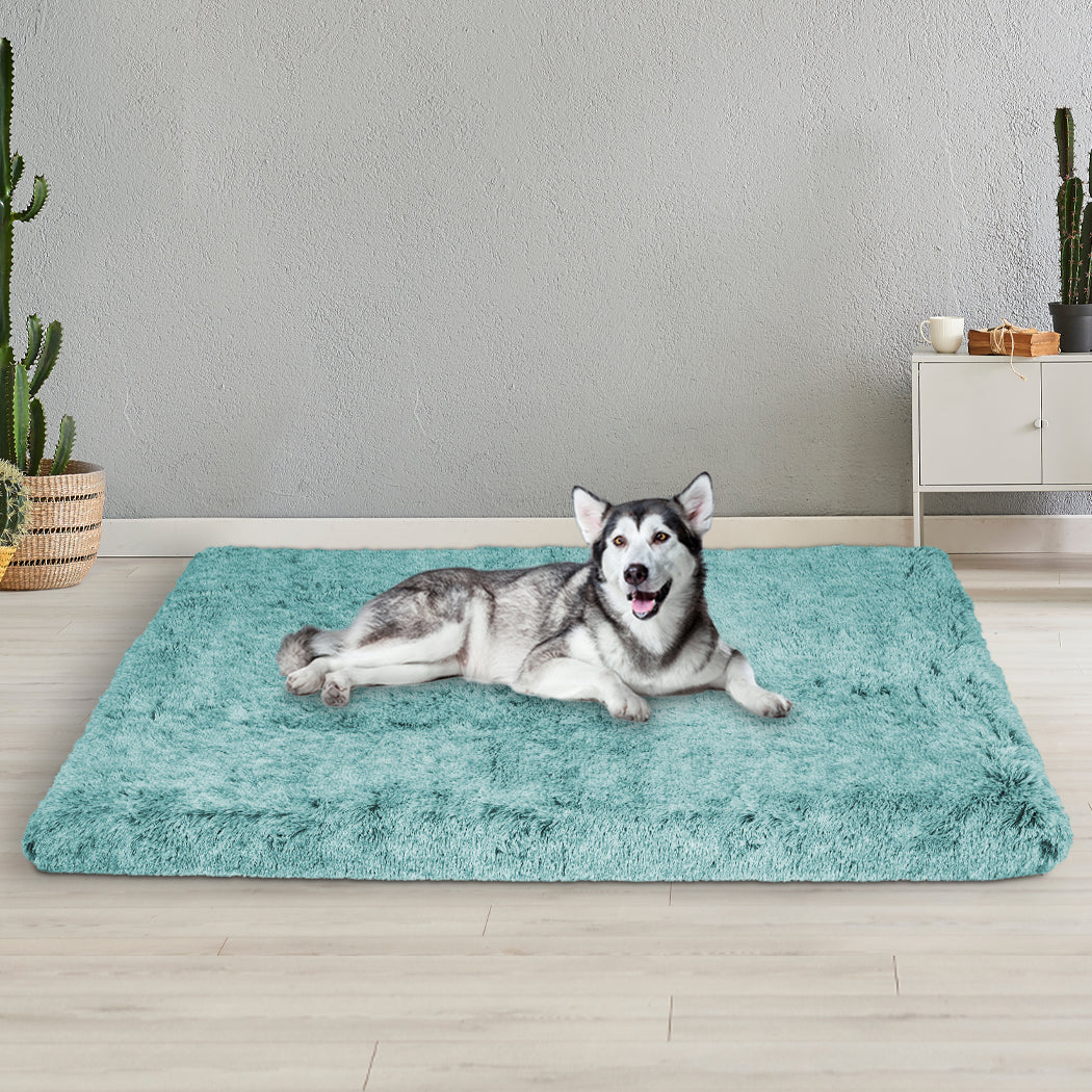 PaWz Dog Mat Pet Calming Bed Memory XXL Green XX-Large-1942352742722965510