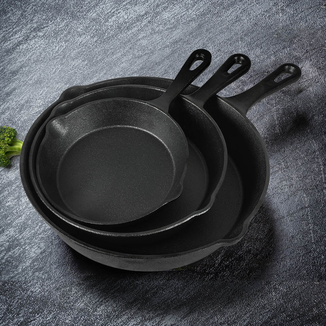 TOQUE Non Stick Frying Pan Set 3PCS-1942352918619492358