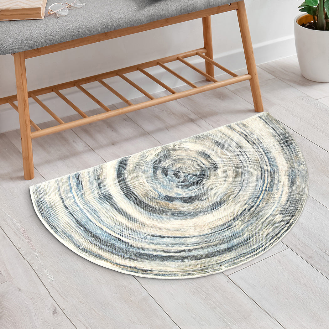 Marlow Door Mat Half Moon Semi-Circle Rug 60x90-1942353172869812230