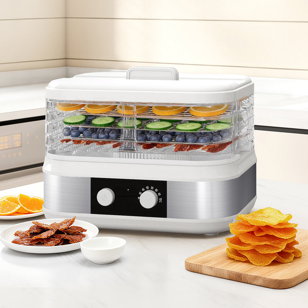 Spector 5 Trays Stainless Steel Food Dehydrator Dryer-2006733421992349702