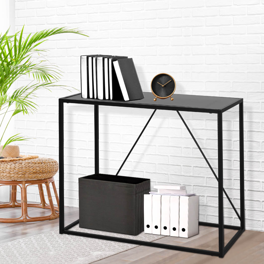 Levede 2-Tier Console Table Office Furniture-1917016730253791238