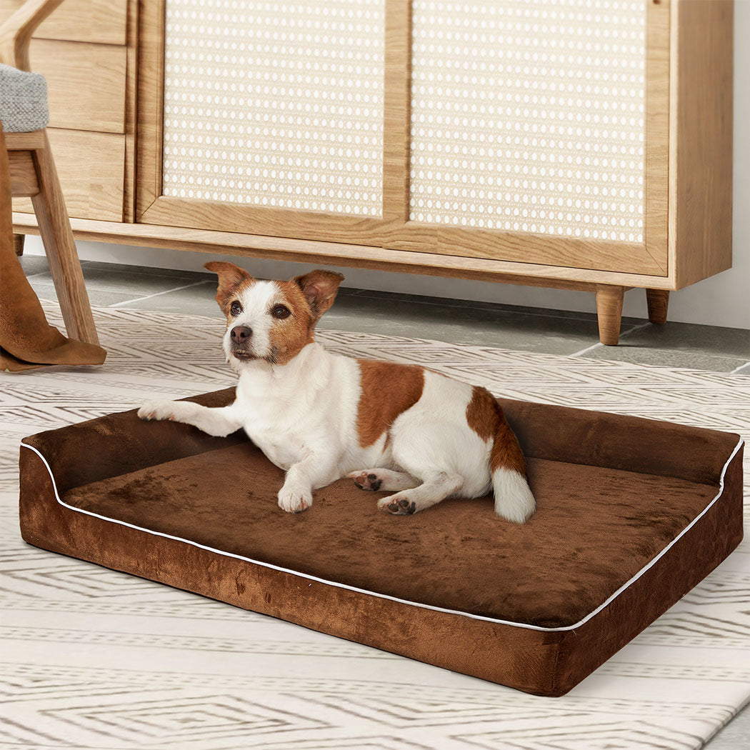 Pawz Orthopedic Dog Bed M Coffee-1942353668439412743