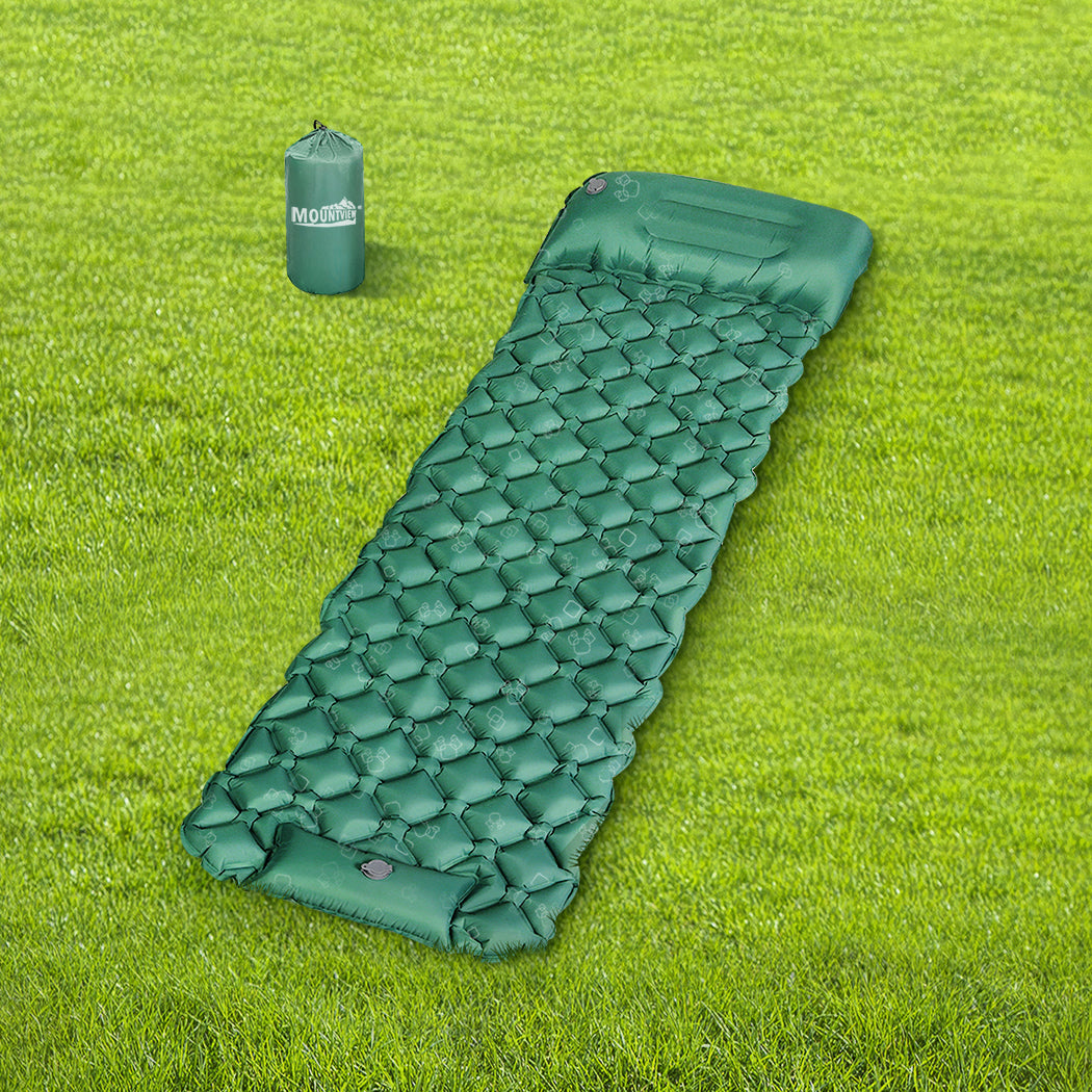 Mountview Sleeping Air Pad Inflat Camping Single-1942353681278177287