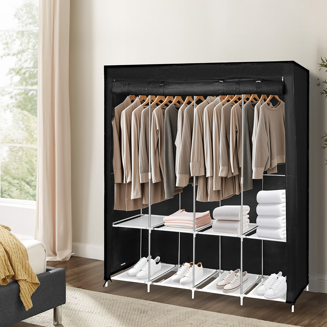 Levede Portable Closet Wardrobe Organizers 166CM-1937319819049308168