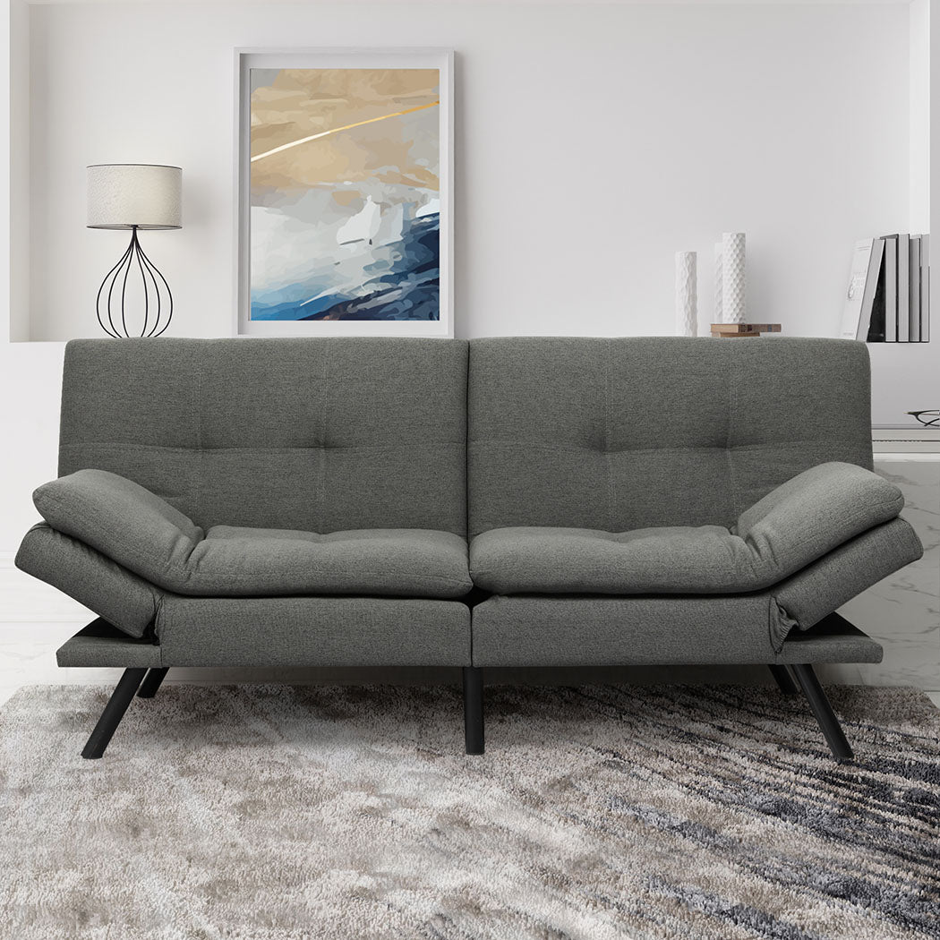 Levede Sofa Bed Futon Recliner Lounge-1910112207677558790