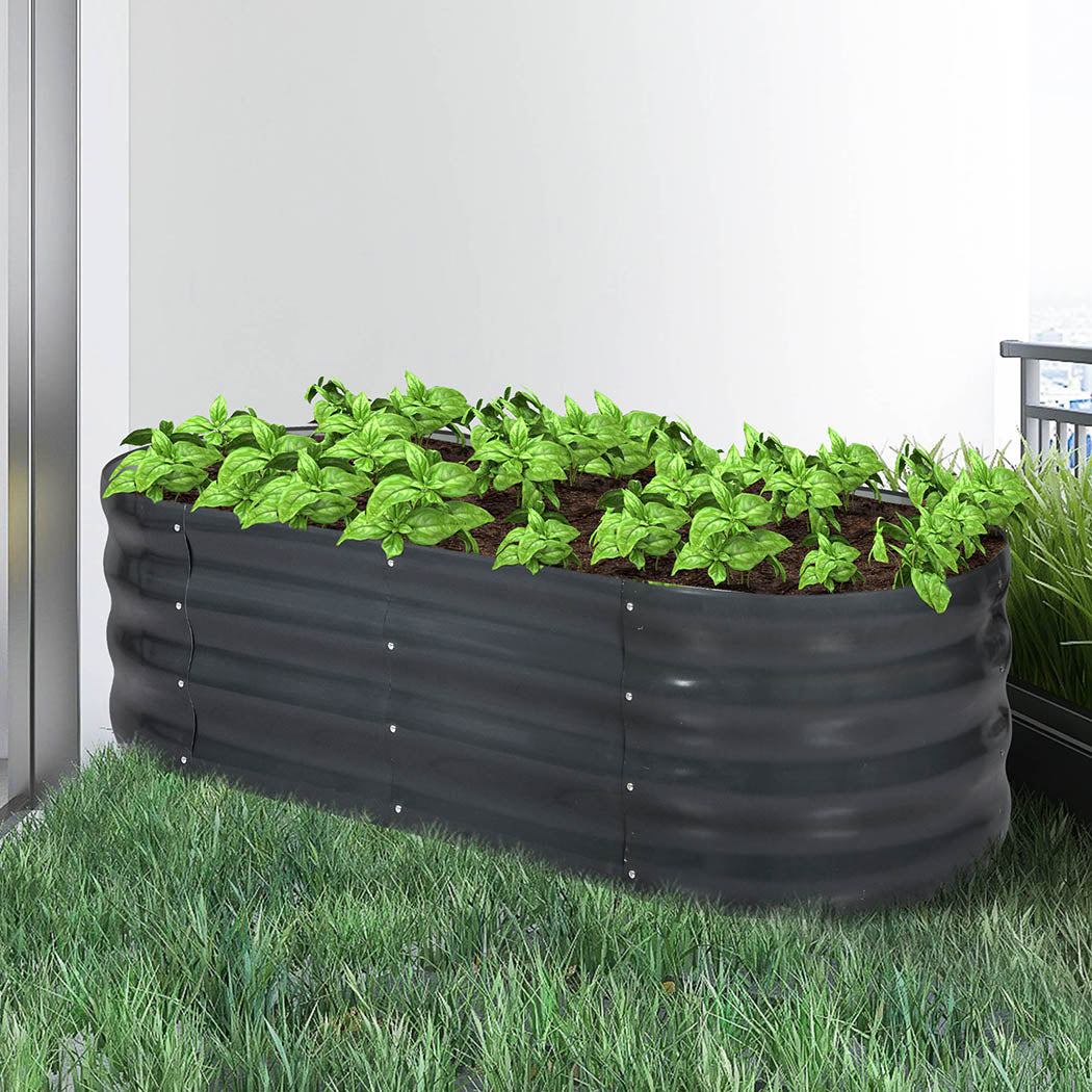 Lambu Garden Bed Planter Raised Coated 160x80x42cm-1942353176715988999