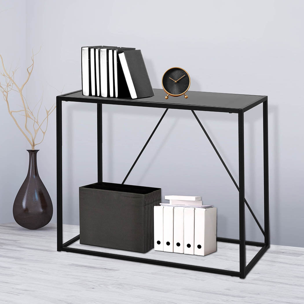 Levede 2-Tier Console Table Office Furniture-1917016730253791239