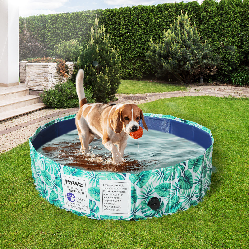 PaWz 100cm Pet Dog Swimming Pool Cat L Large-1942352750927024135