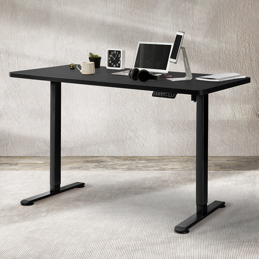 Levede Motorised Standing Desk Height 120cm Black 800x 1.5MM-1910112992243093511