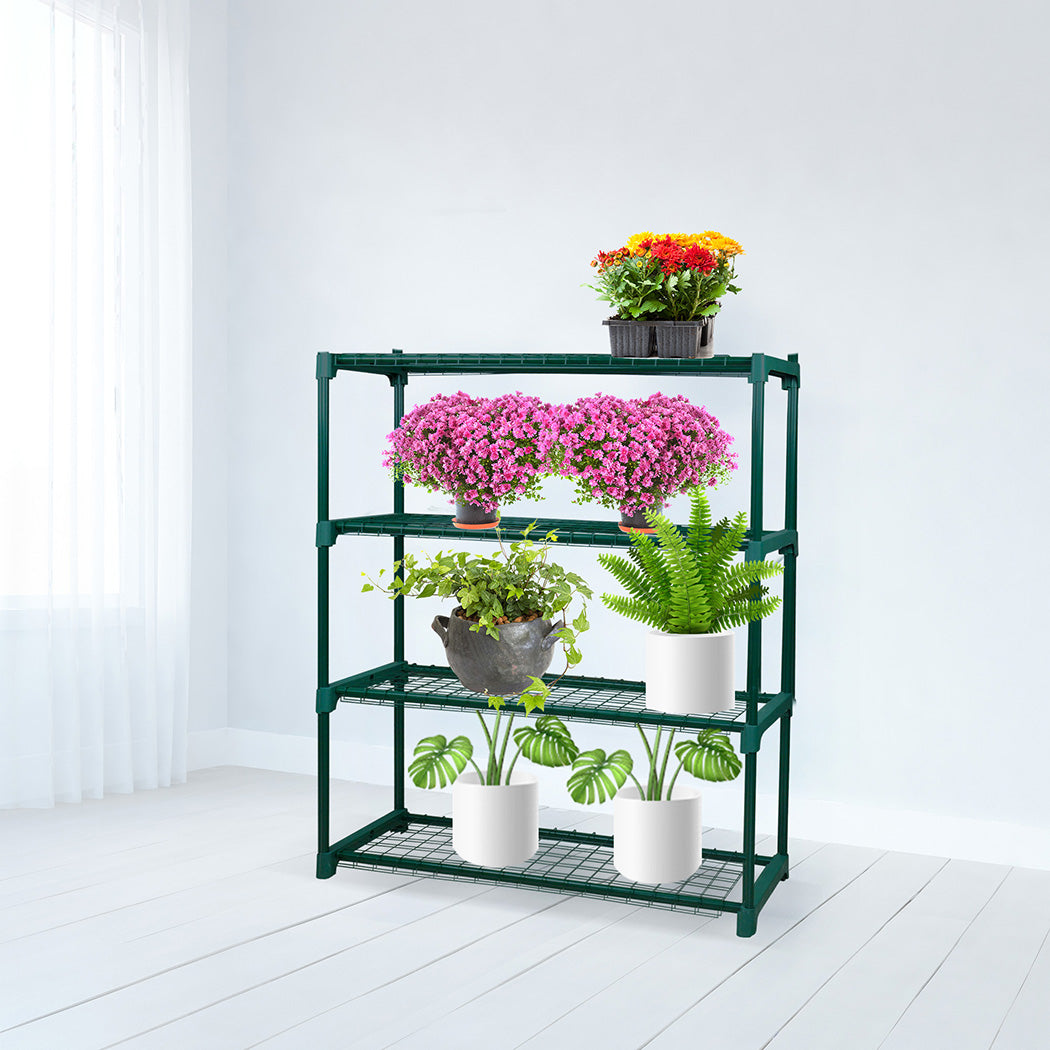 Levede 2x 4 Tier Plant Stand Shelves-1942352902068768775