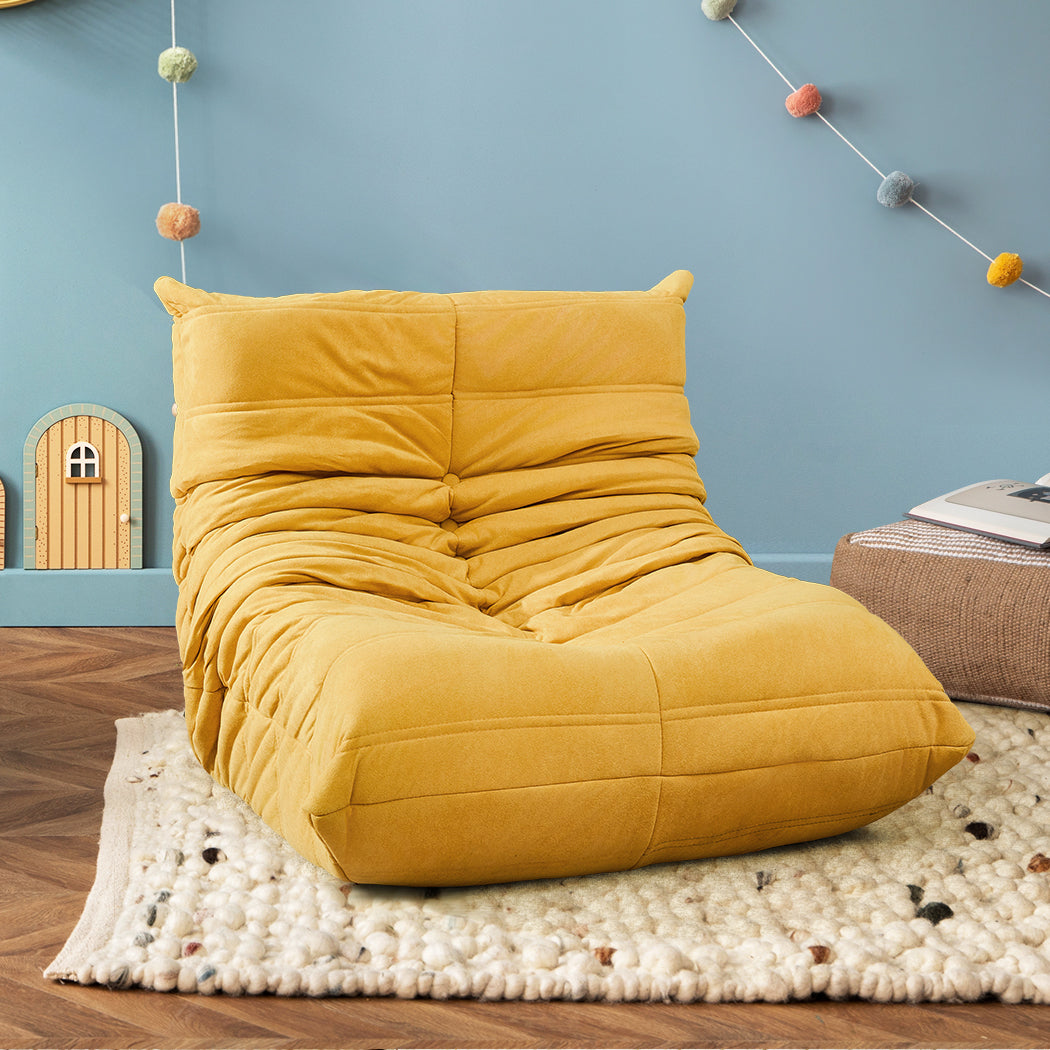 Levede Kids Floor Chair Foam Sofa Replica Single Lazy Recliner Children Couch-1910112345783406599
