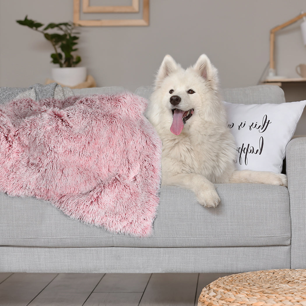 PaWz Dog Blanket Pet Cat Mat Puppy Warm Pink-1942352738415415303