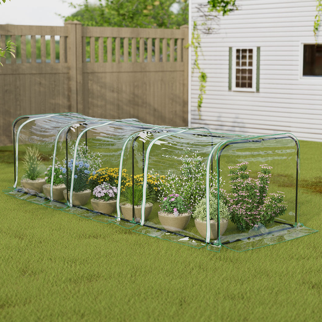 Lambu Greenhouse Flower Garden Film Tunnel-1942353612193796102