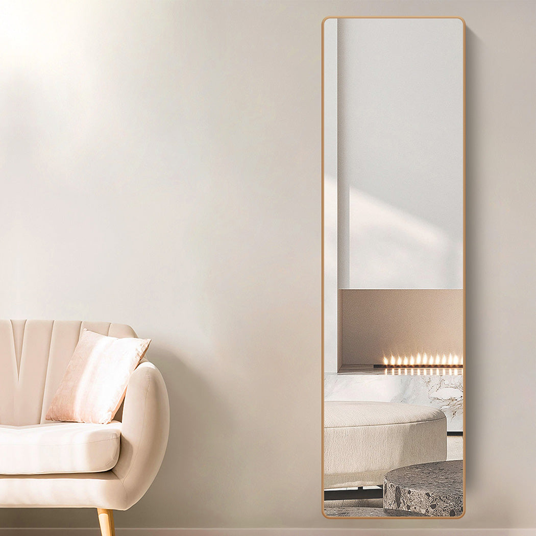 Yezi Wall Mounted Full Length Mirror-1942353651179851783