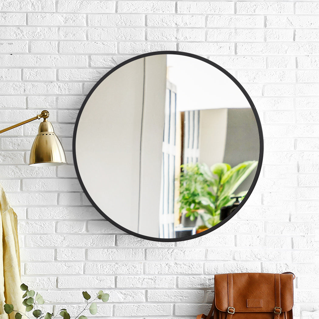 Wall Mirror Round Shaped Bathroom Makeup X-Large-1942353356186062855