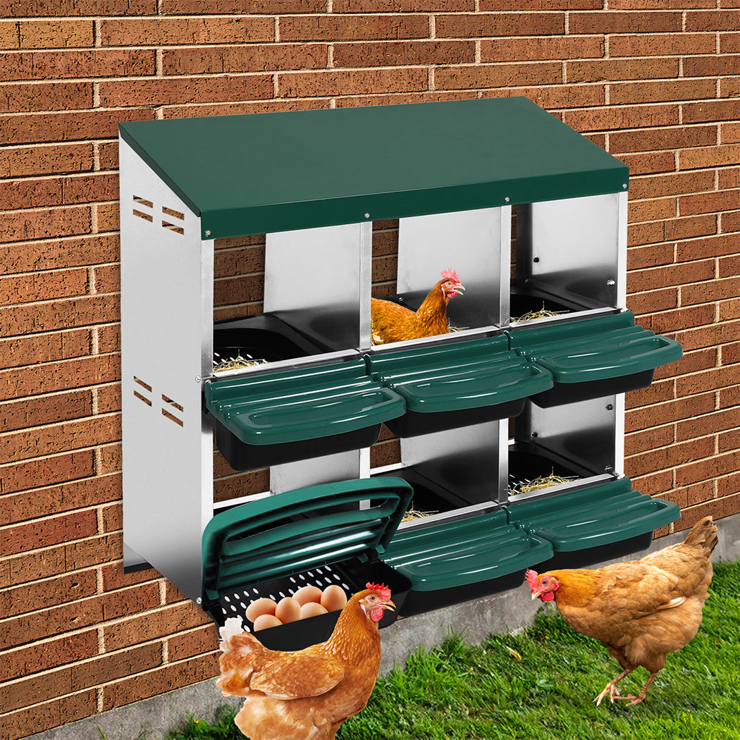 Pawz Chicken Hen Coop Hutch-1942353687569633287