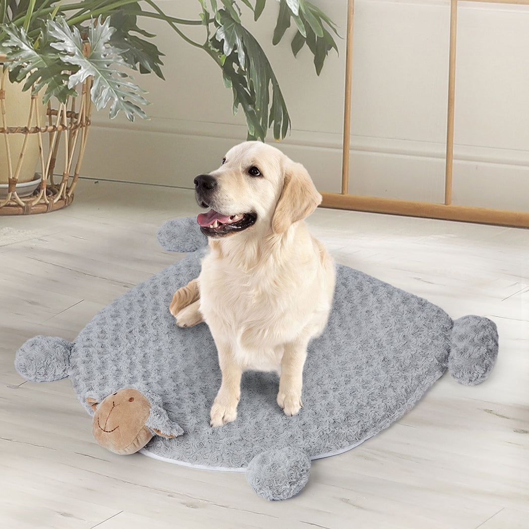 PaWz Pet Bed Cat Calming Bed Dog Squeaky M Grey Medium-1942353077147406343