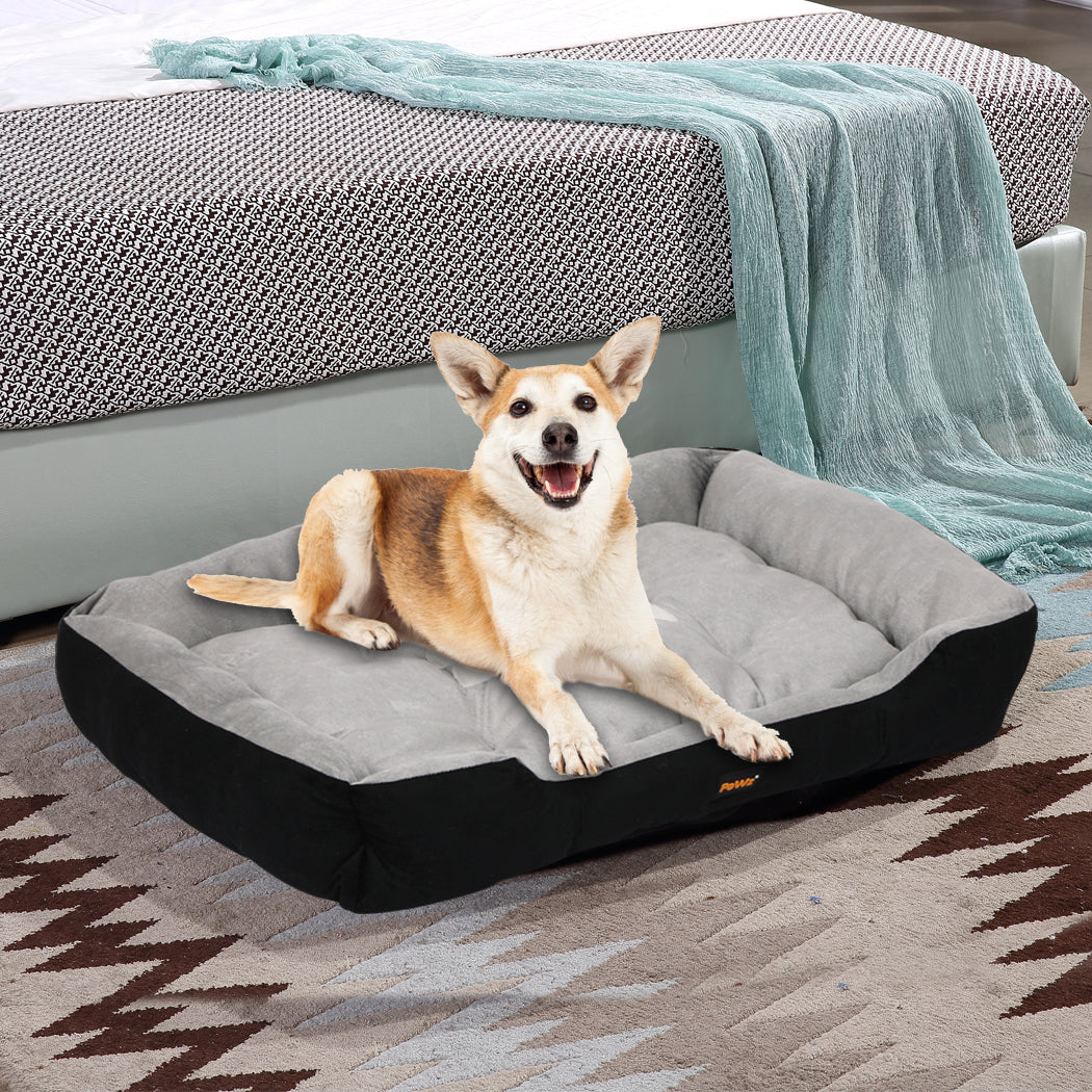 PaWz Pet Bed Dog Beds Bedding Mattress L Black Large-1942353041252552711