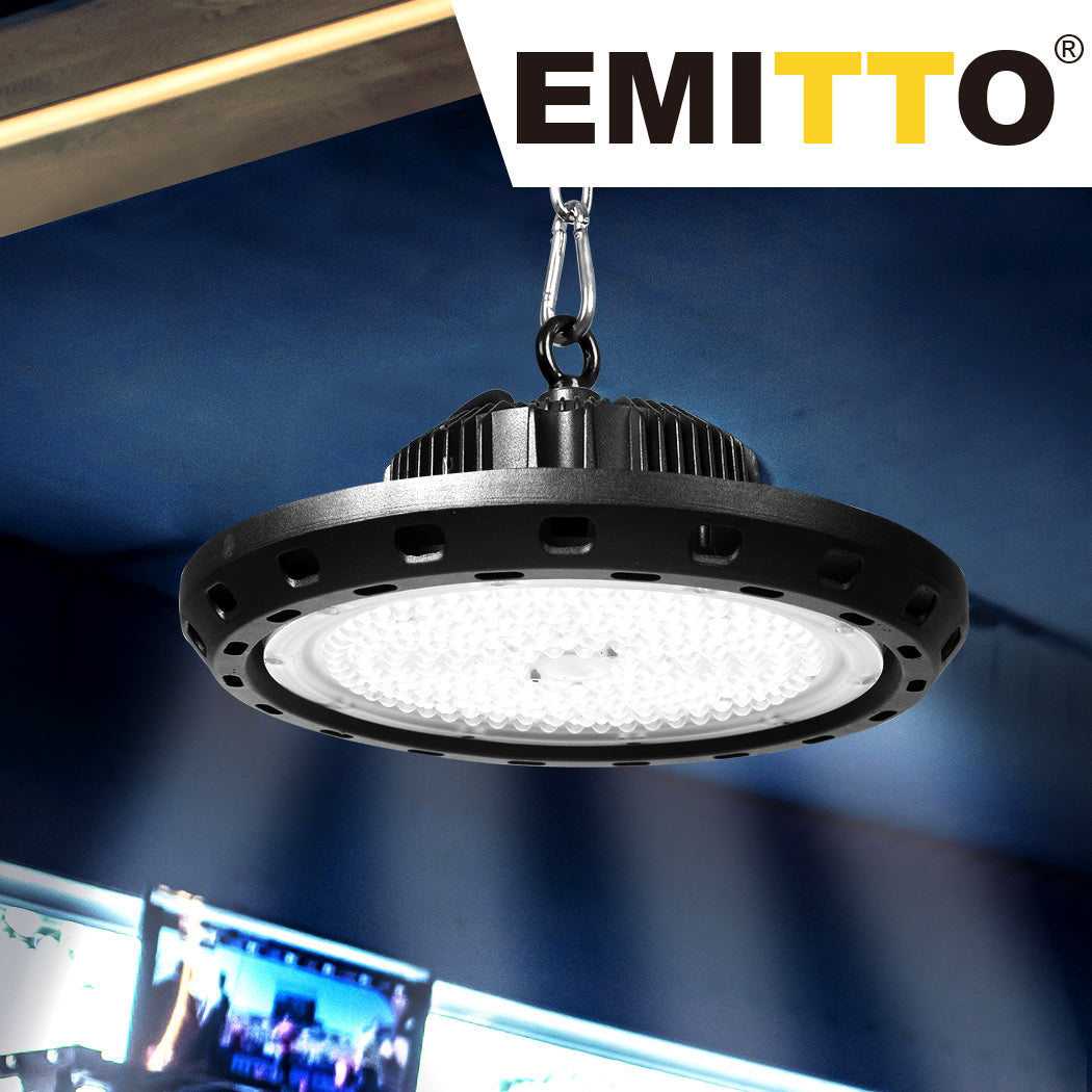 EMITTO Shed LED Lights UFO High Bay 100W-1910112862286778375