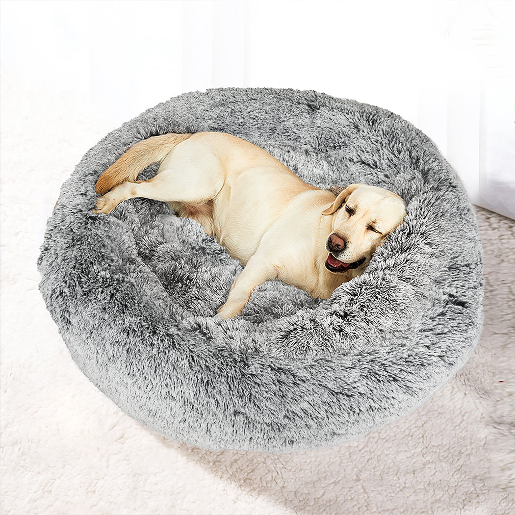 PaWz Pet Bed Memory Foam Dog Donut Charcoal X-Large-1942352766995402759