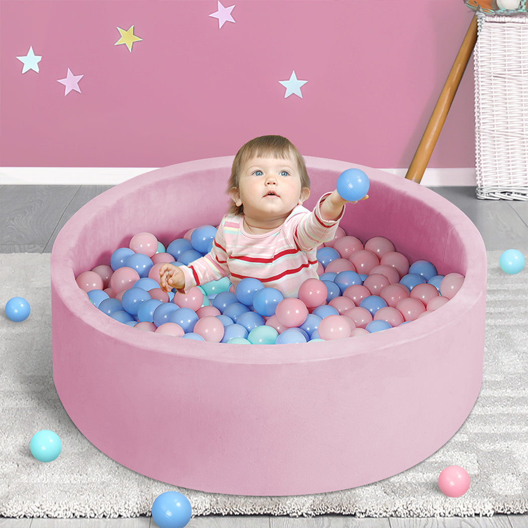 BoPeep Kids Balls Pit Baby Ocean Play Pink-1942353269405913095
