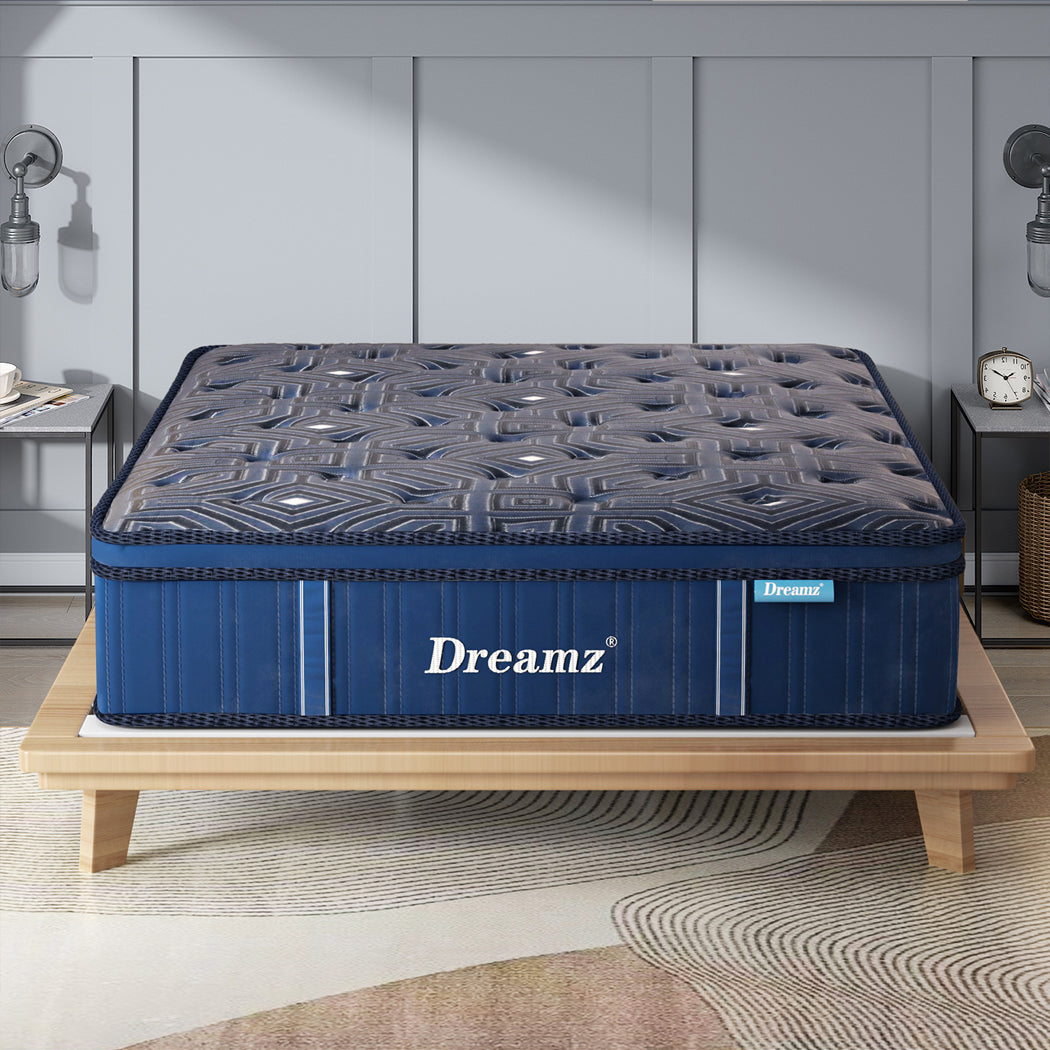 DreamZ Spring Mattress Euro Top All Sizes 30CM-1910112190384443399