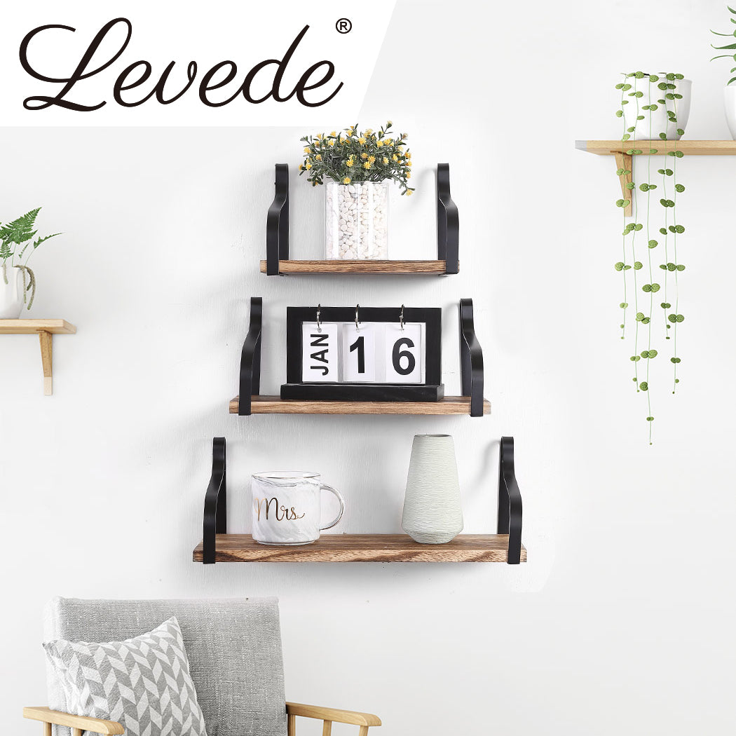 Levede Floating Shelf Brackets Display-1910113032252559367