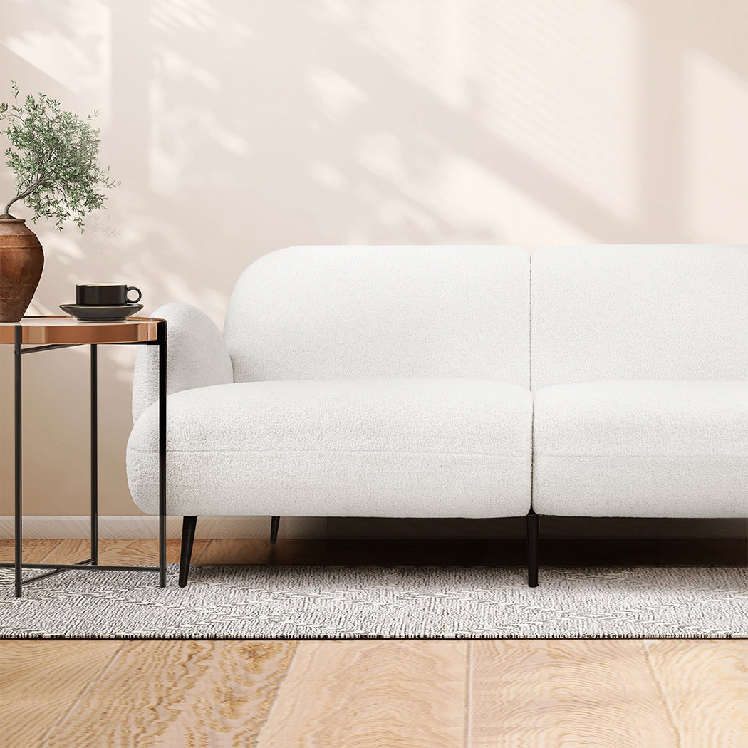 Levede Sofa Sherpa Couch Lounge Recliner-1919892835470020614