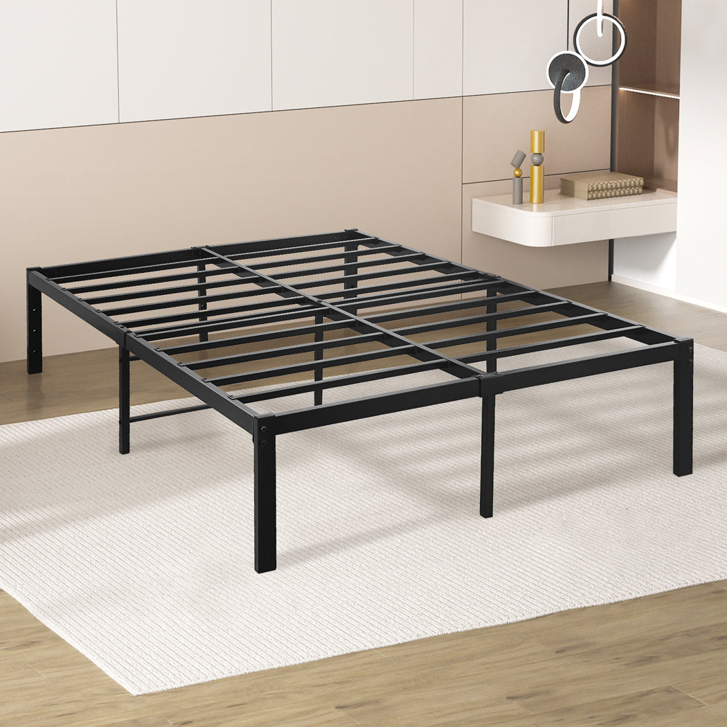 Levede Metal Bed Frame Heavy Duty Storage Space-1910112198542364679