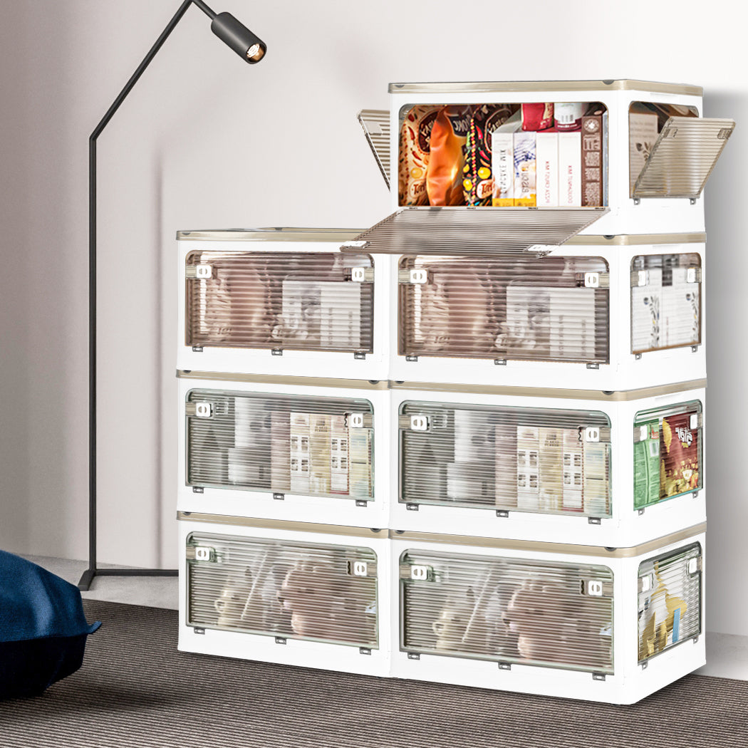 55L Storage Boxes Stackable Container M Medium-1942352812226777095