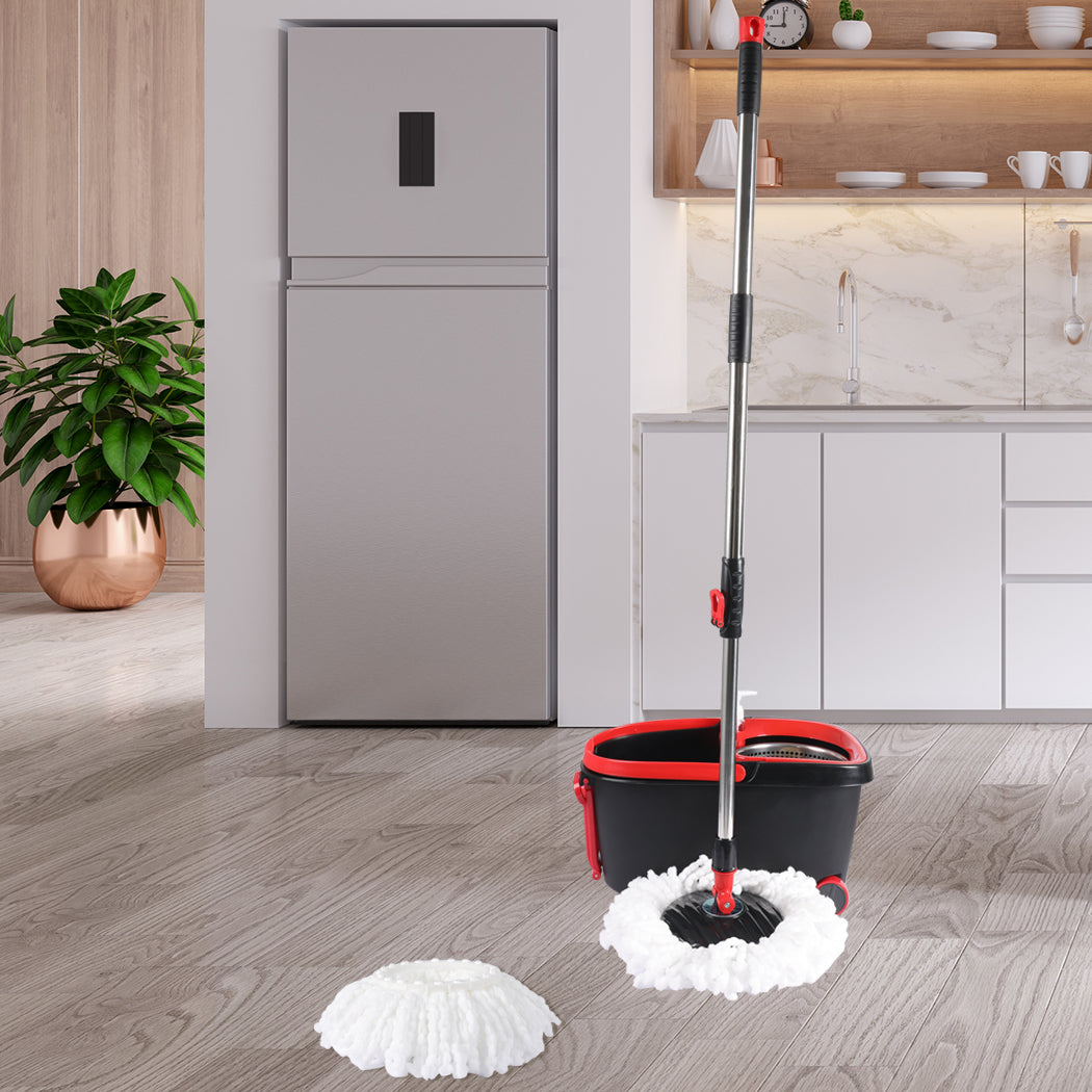 Cleanflo Spin Mop Bucket Set 360? Degree Black-1942353180893515783