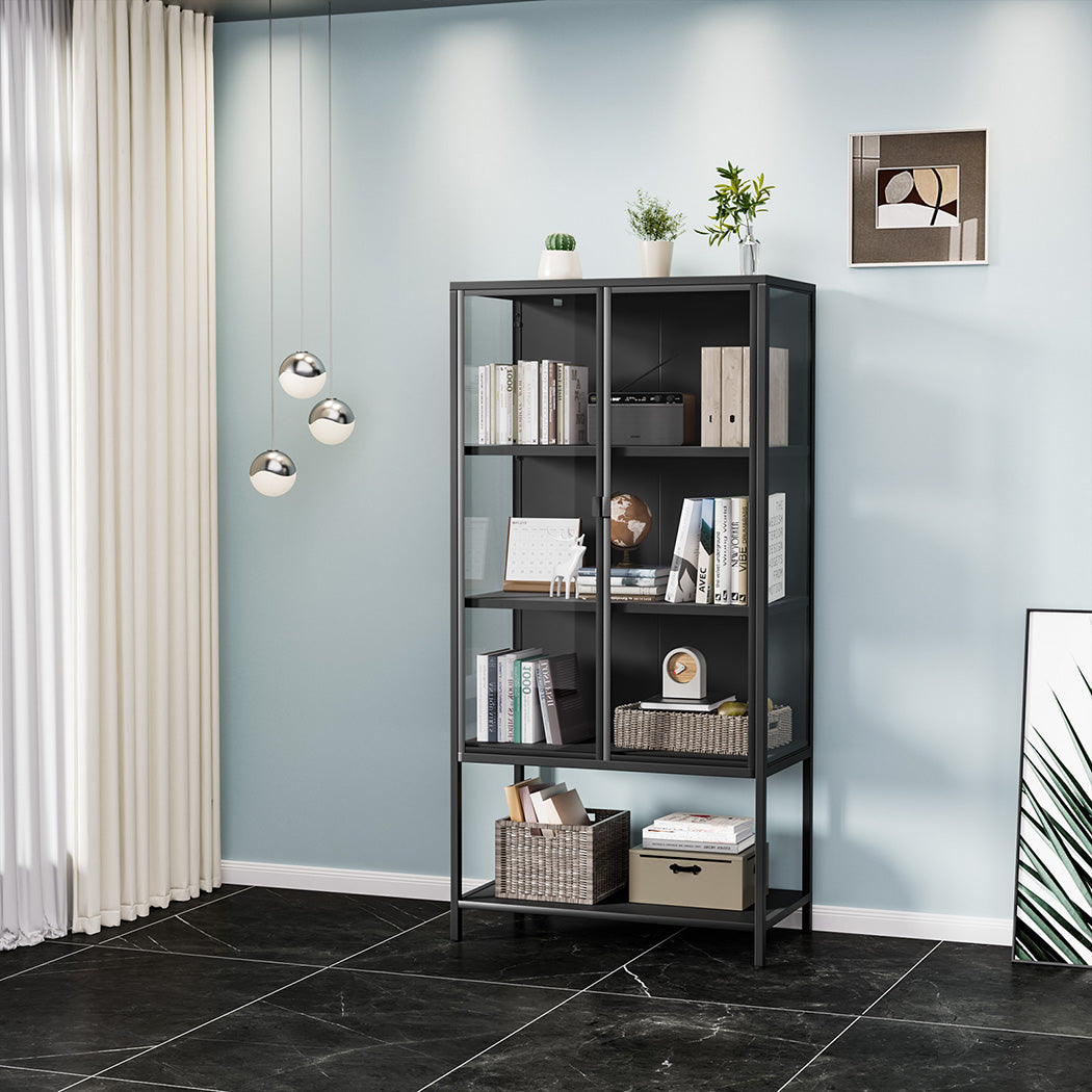 Stacked Glass Display Cabinet Collections Storage-1917016714361573383