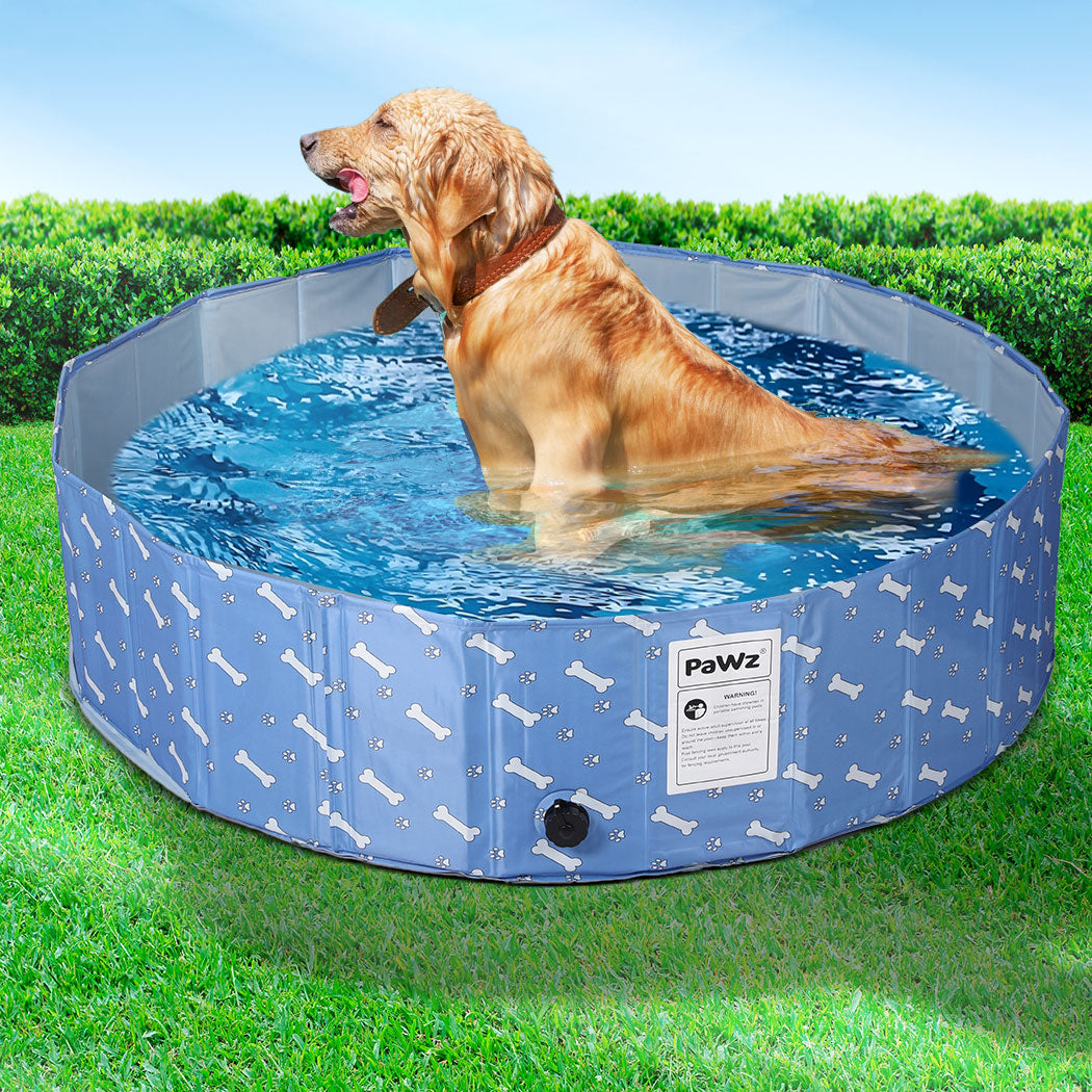 PaWz Folding Swimming Pool Dog Cat Washing M Medium-1942353064245727239