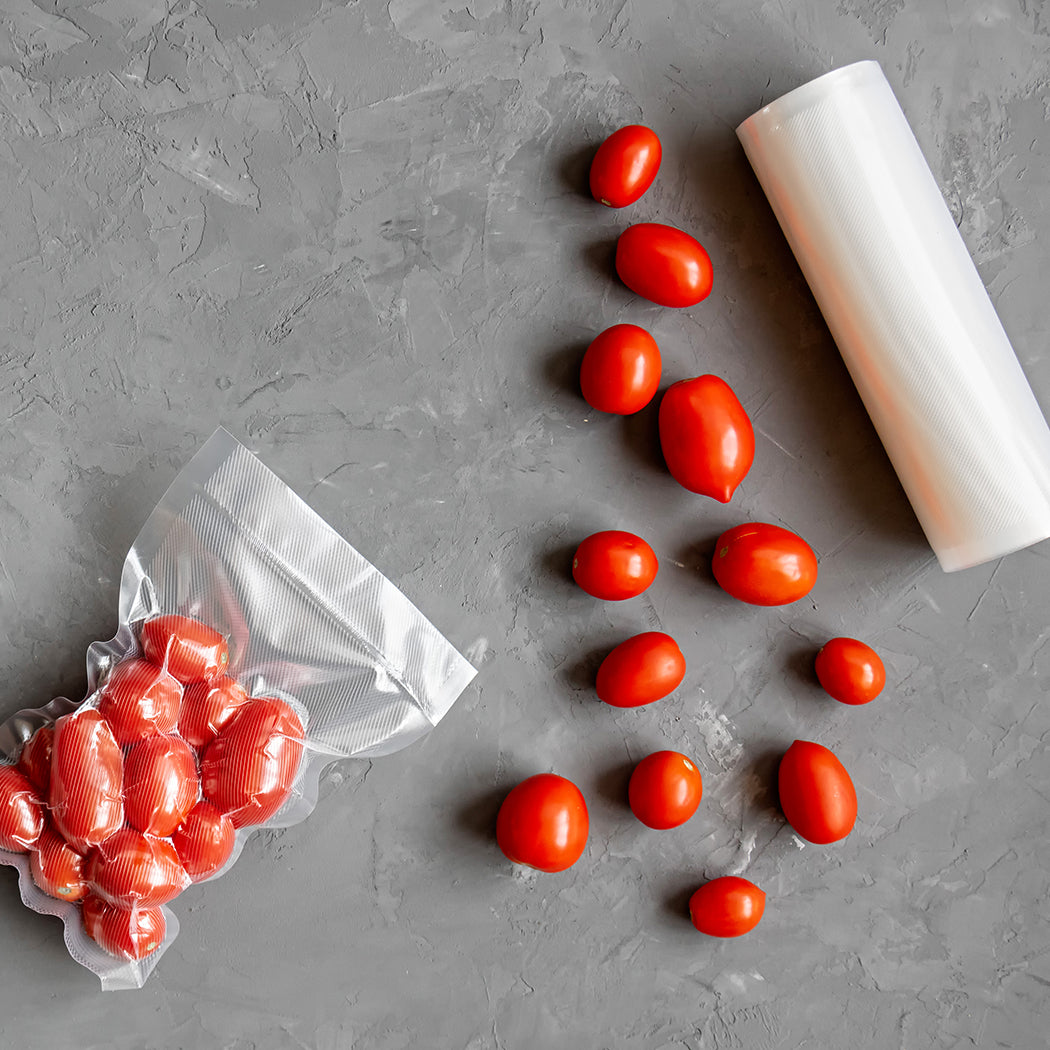 TOQUE Vacuum Food Sealer Seal Bags 10 Rolls 22cm-1942353275651231751