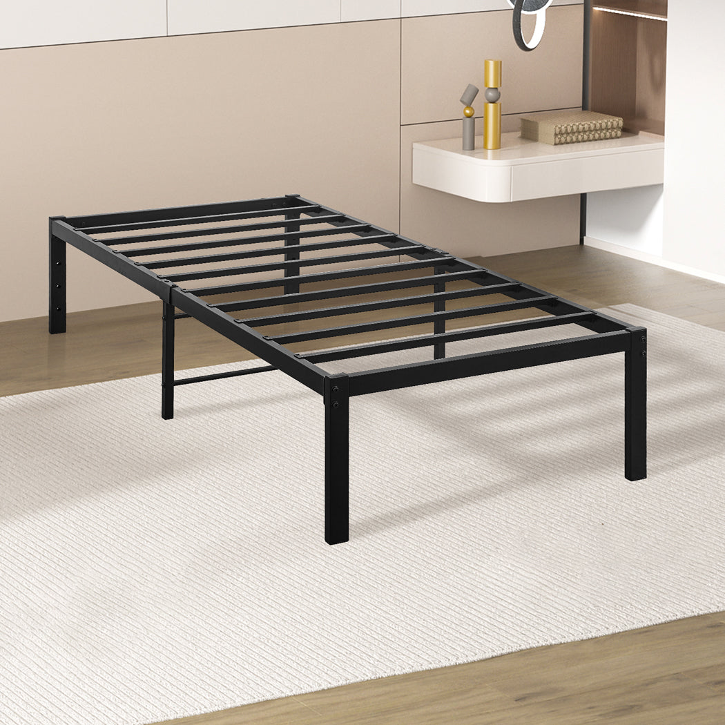 Levede Metal Bed Frame Heavy Duty Storage Space-1910112198877908999
