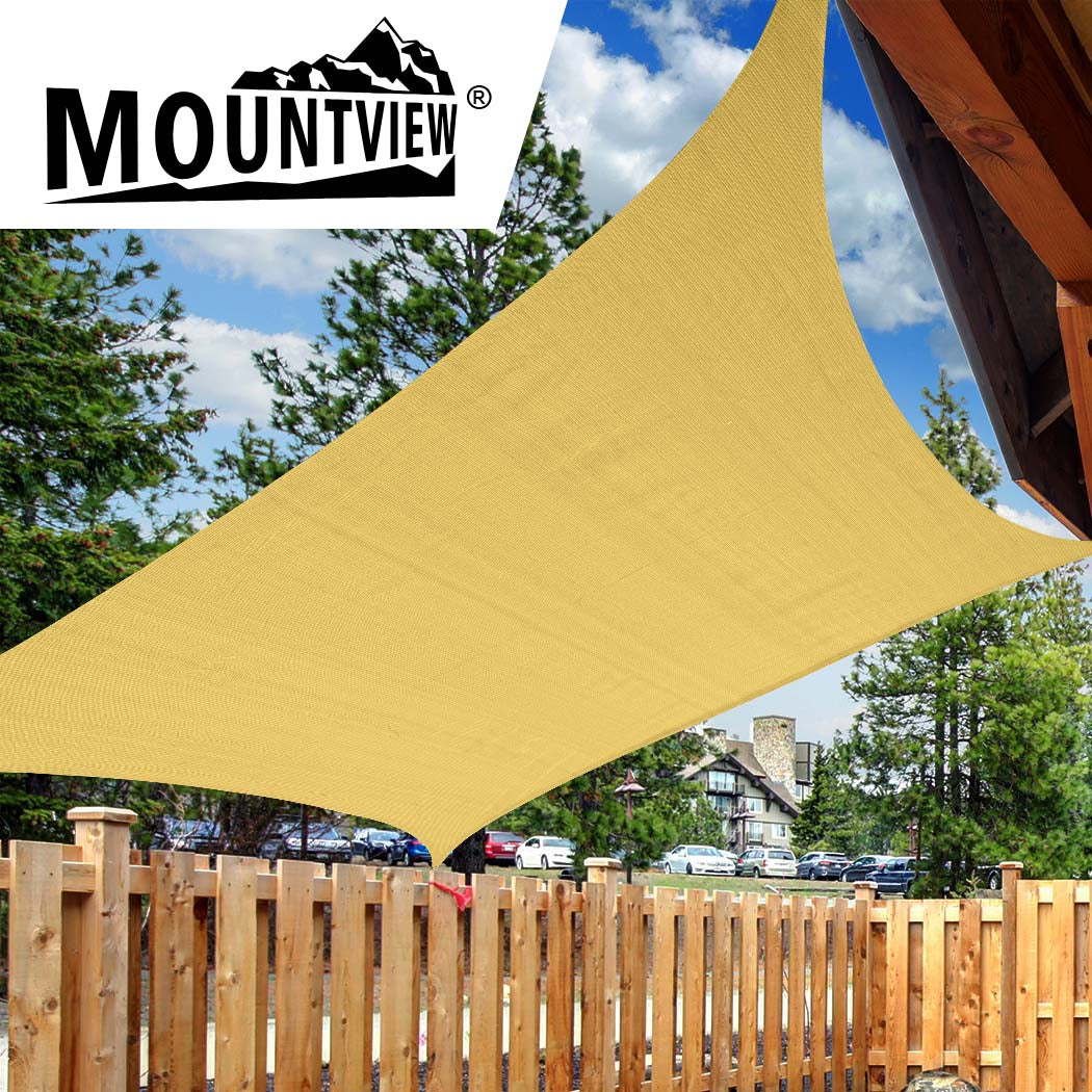 Mountview Sun Shade Sail Cloth Canopy Sand 180-1942352869667770375