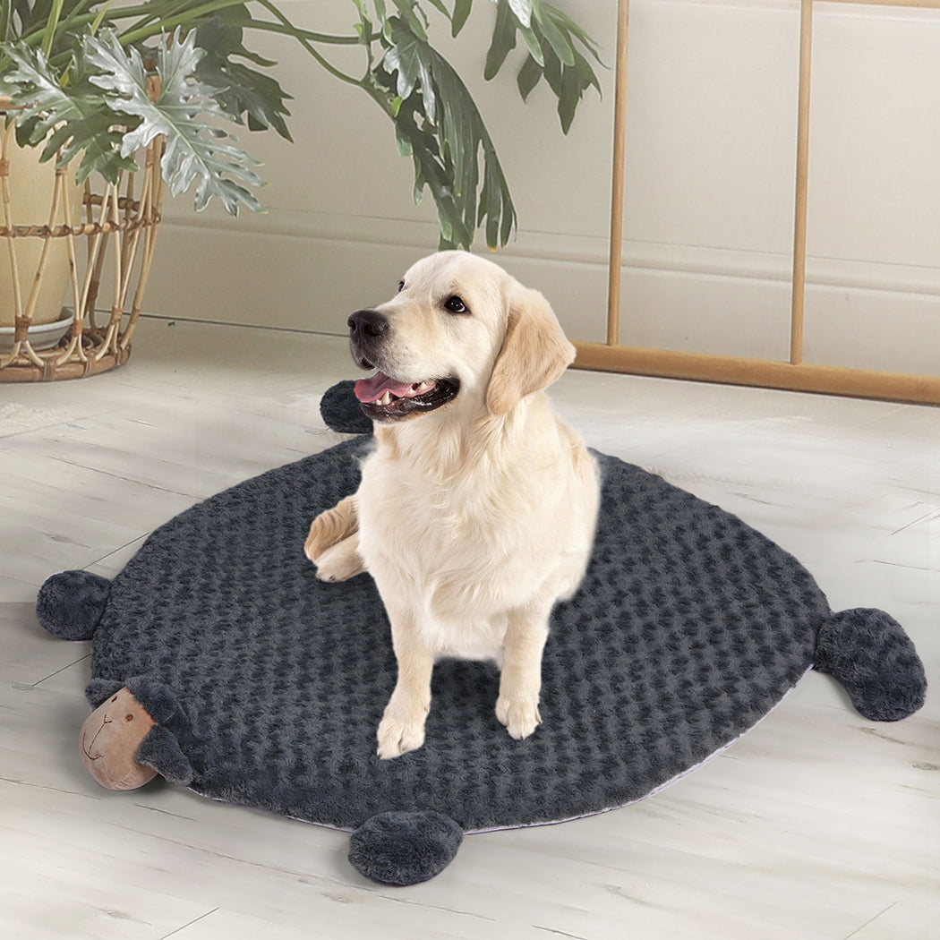 PaWz Pet Bed Cat Calming Beds Dog Squeaky L Charcoal Large-1942353076300156935