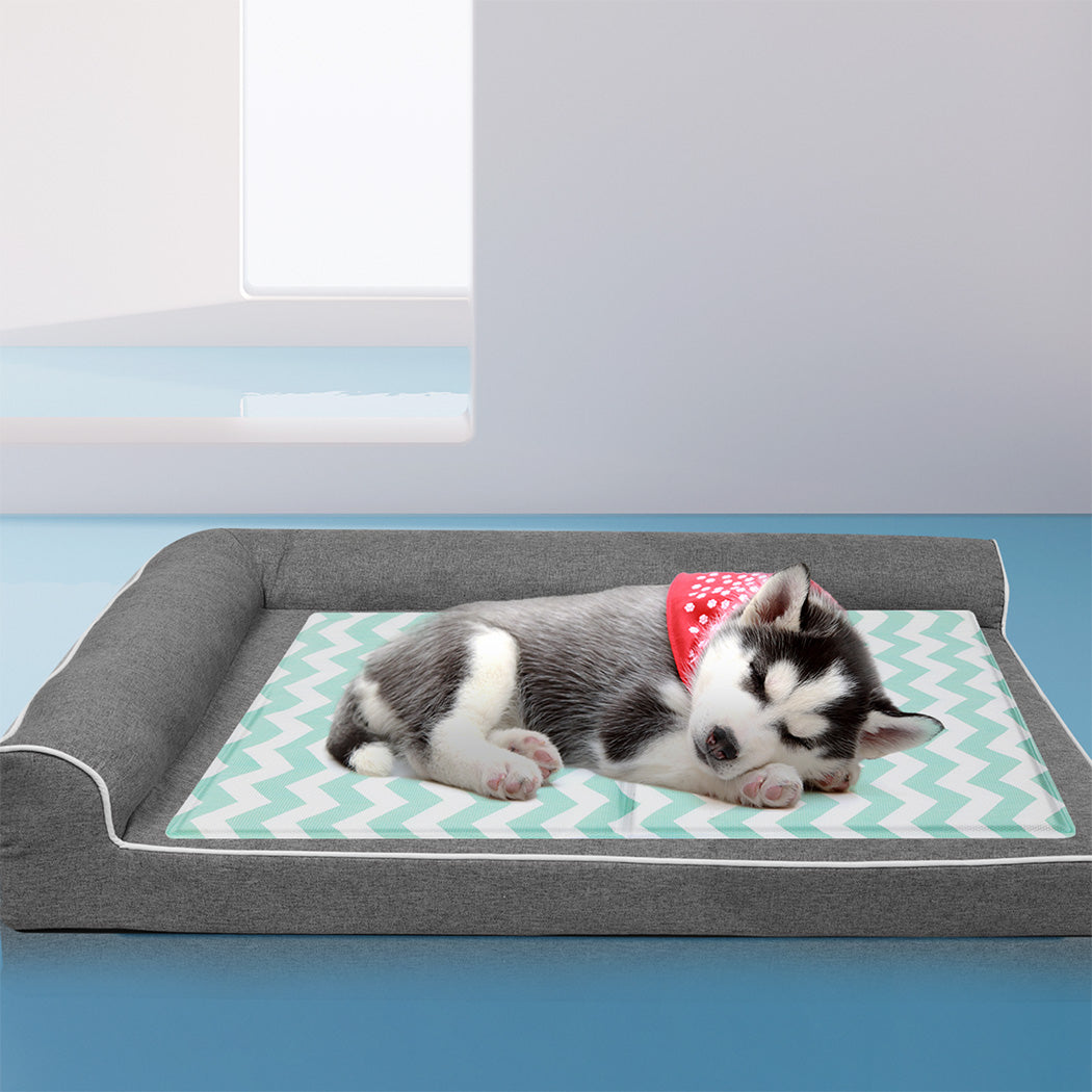 Pawz Pet Cooling Mat M Green-1942353672239452167
