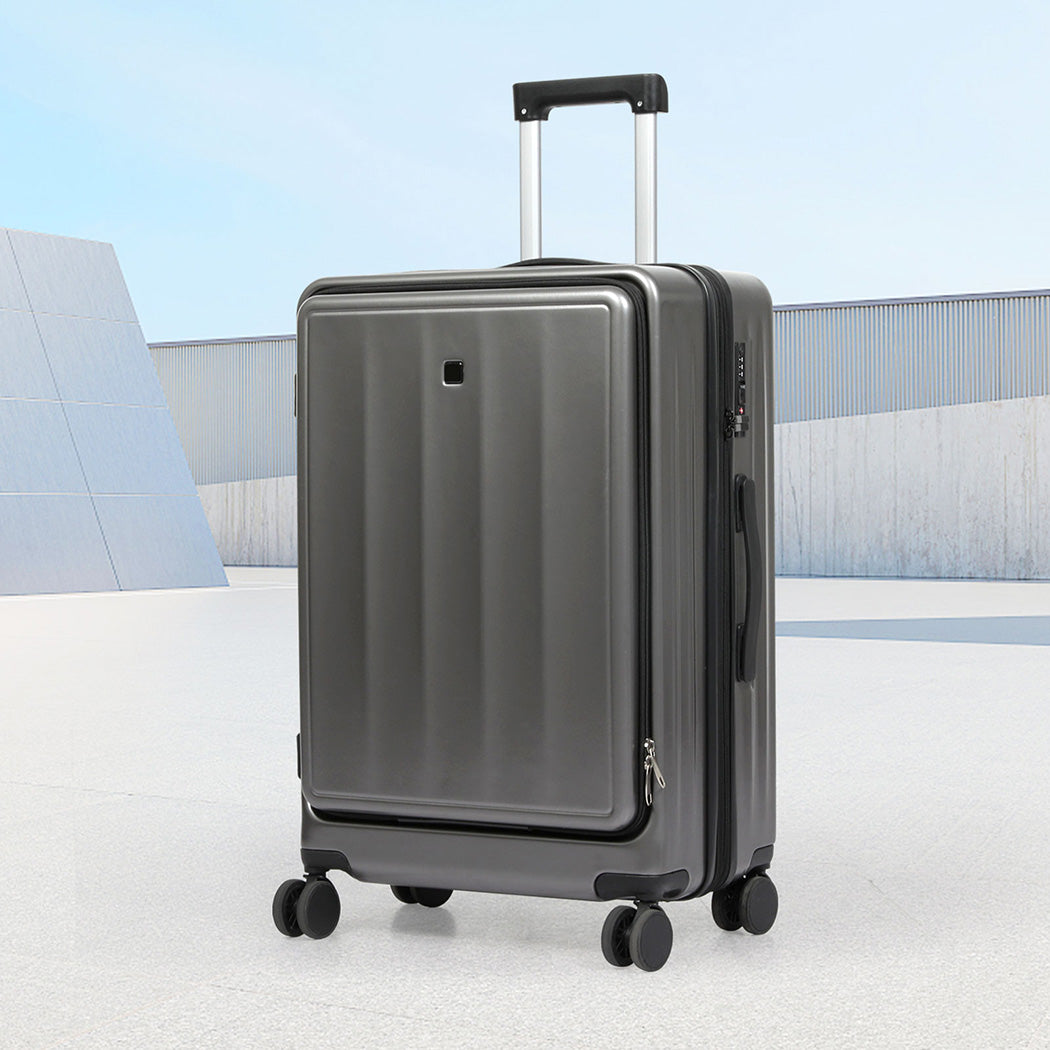 Slimbridge 20"Luggage Trolley Travel Suitcase-1942353660495400967