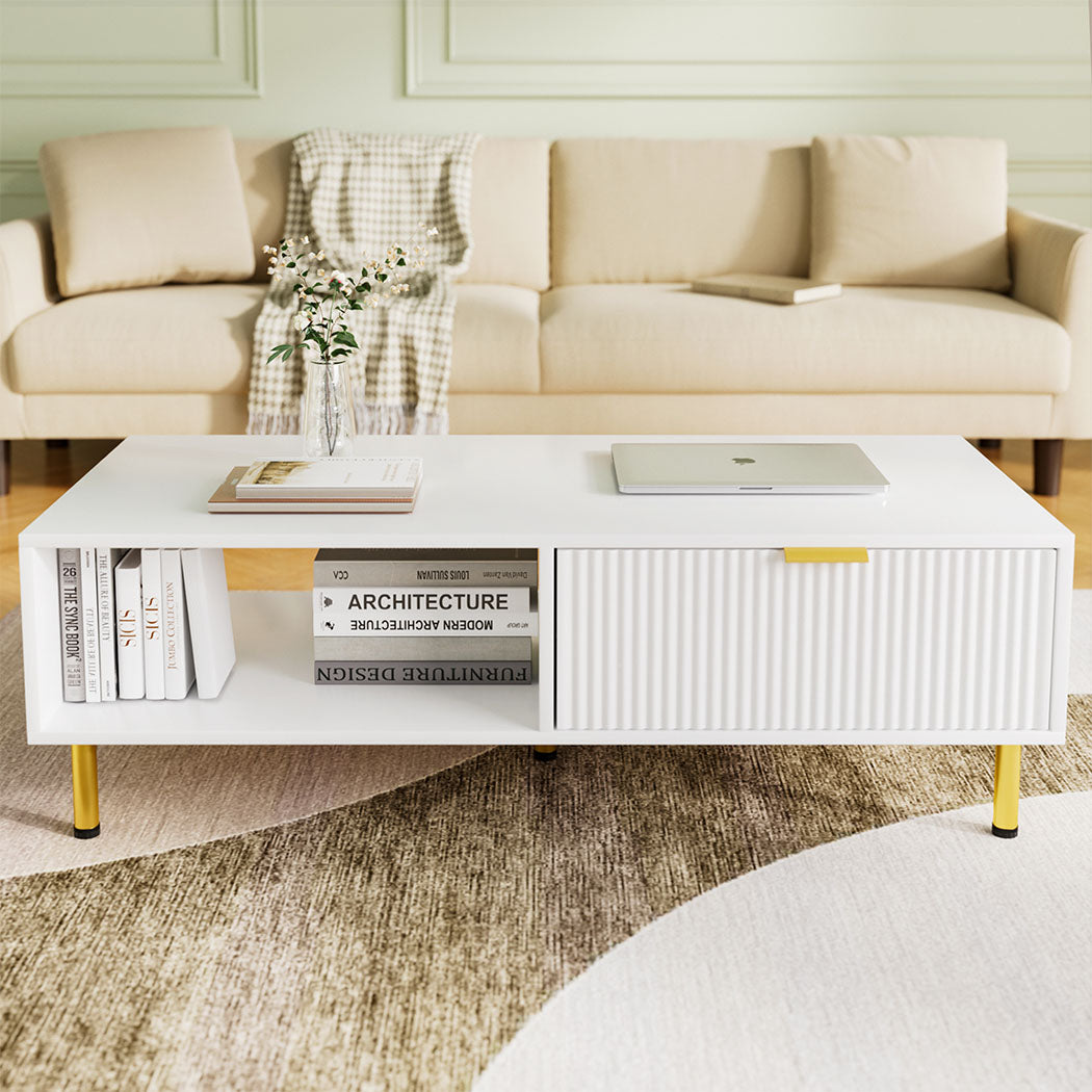 Levede 110cm Coffee Table-1937319795204689927