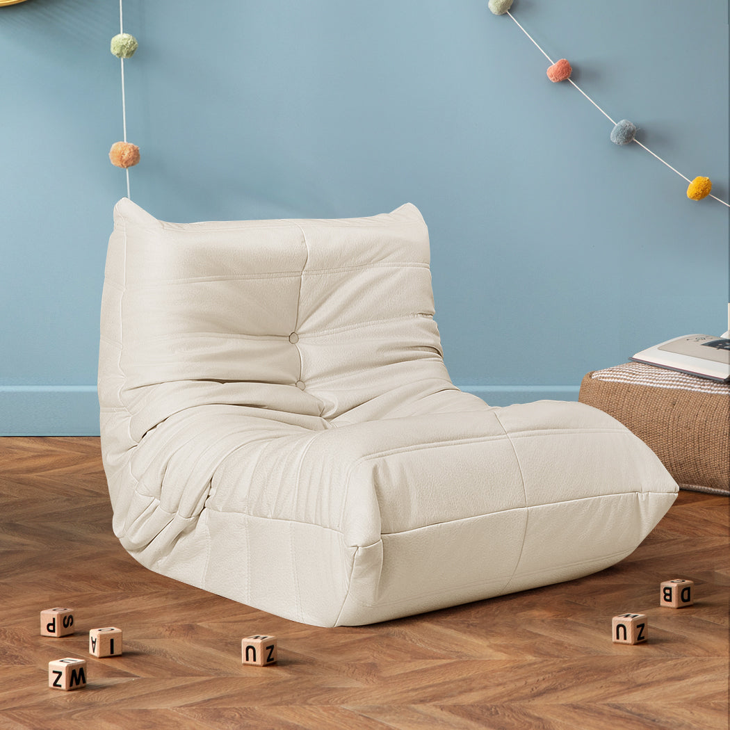 Levede Kids Floor Chair Foam Sofa Replica Single Lazy Recliner Children Couch-1910112345590468615