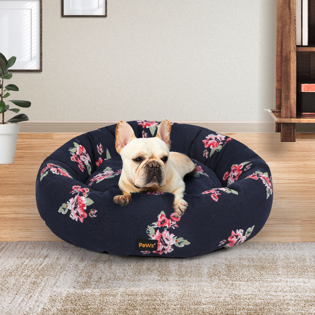 PaWz Dog Calming Bed Pet Cat Washable M Medium-1942353933339070471