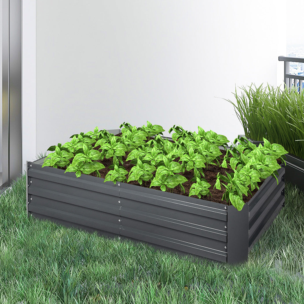 Lambu Garden Bed Planter Coated Steel-1942353175818407943