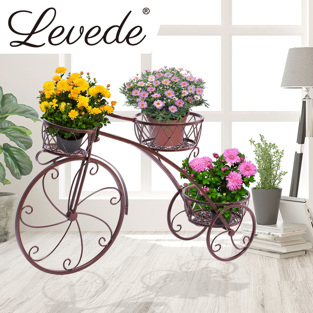 2x Levede Plant Stand Outdoor Indoor Bronze-1942353738035499015