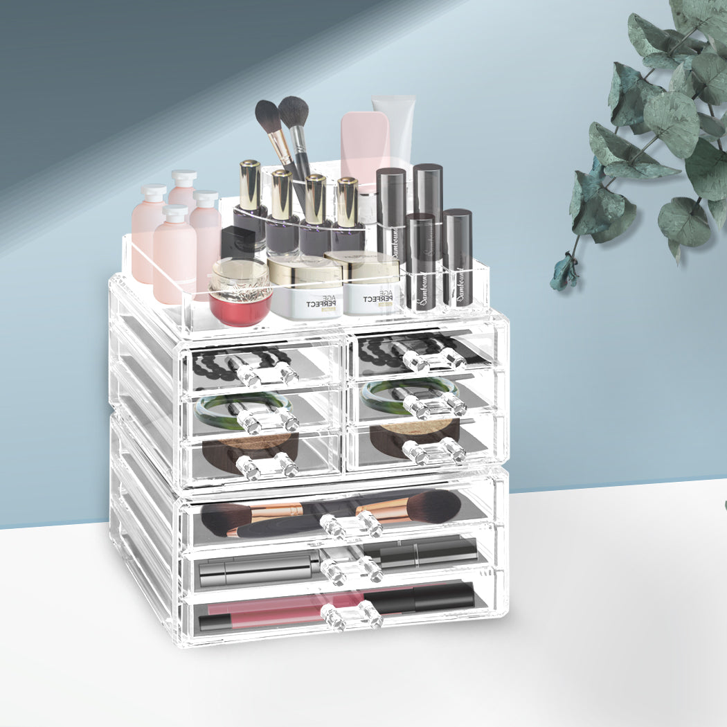 Acrylic Makeup Storage Box Clear Cosmetic-1942353177638735879