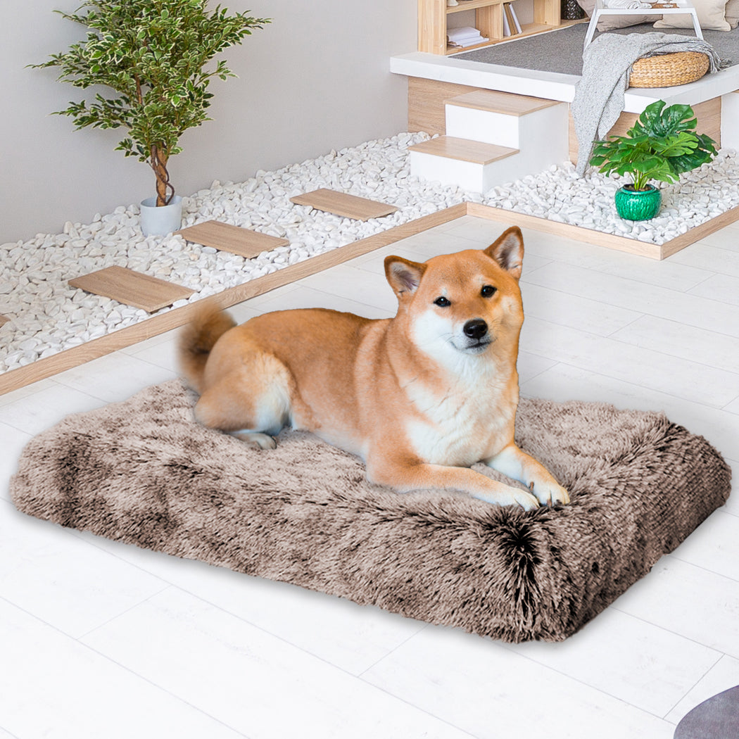 PaWz Dog Mat Pet Calming Bed Memory M Coffee Medium-1942352740130885639