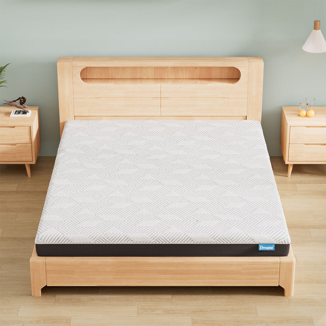Dreamz Double Mattress Gel Memory Foam Cooling Breathable 15cm Medium Firm-1937319781837443079