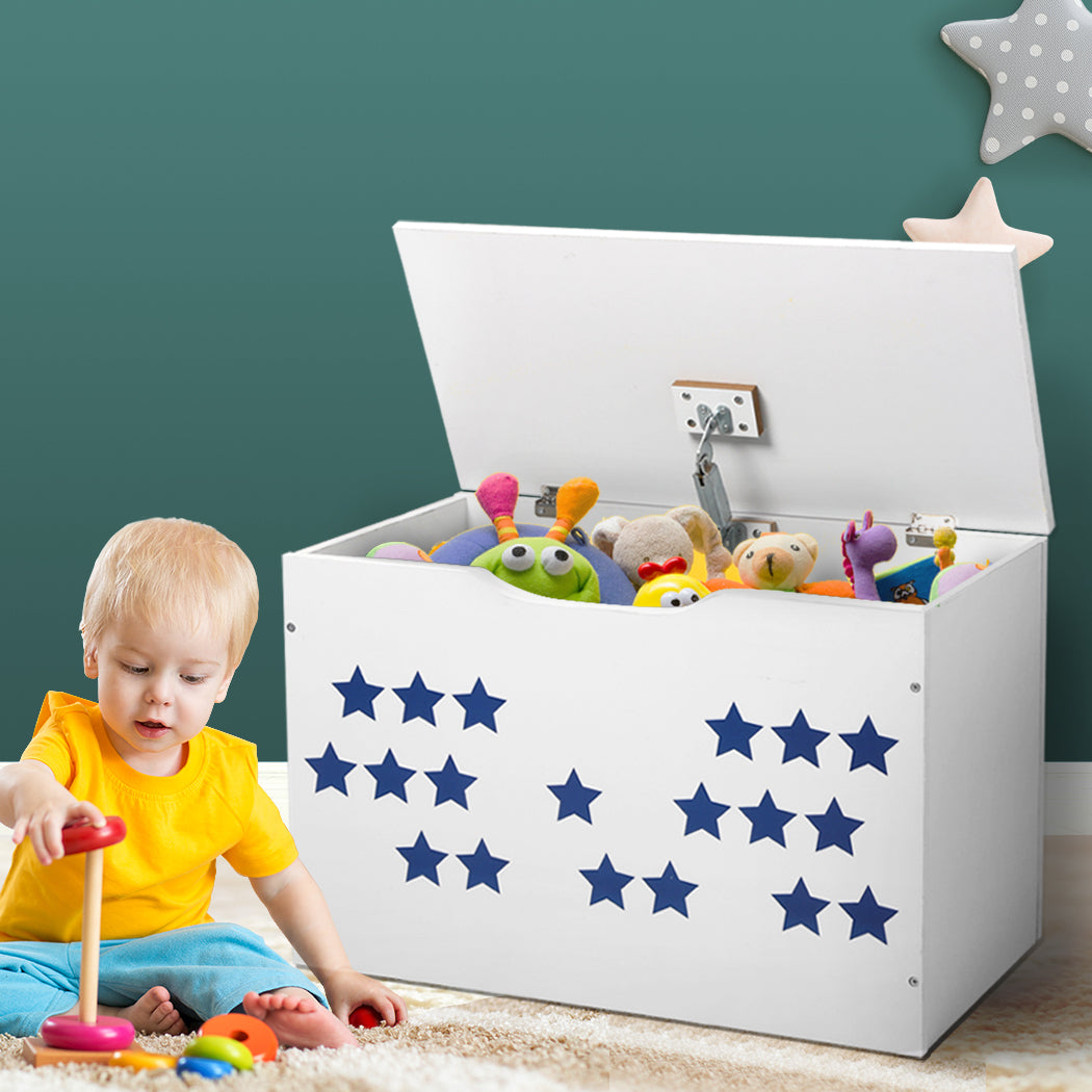 Levede Kids Toy Box Chest Storage Cabinet-1919892902541135879
