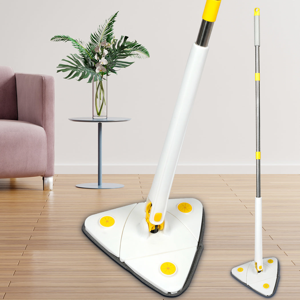 Cleanflo Spin Cleaning Mop 360? Rotatable White-1942353418085601287